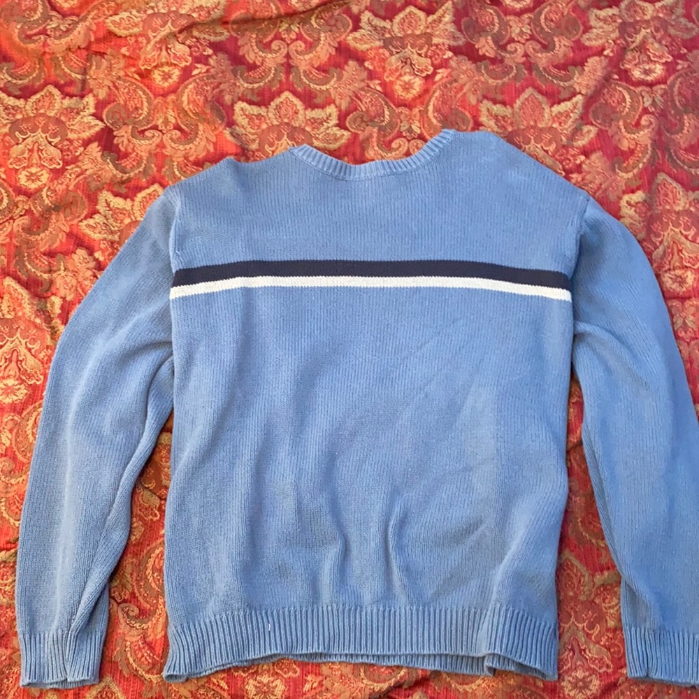 Blue, Eddie Bauer, XL, Sweater.